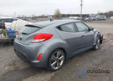2016 Hyundai Veloster from USA, damaged, VIN KMHTC6AD3GU251781